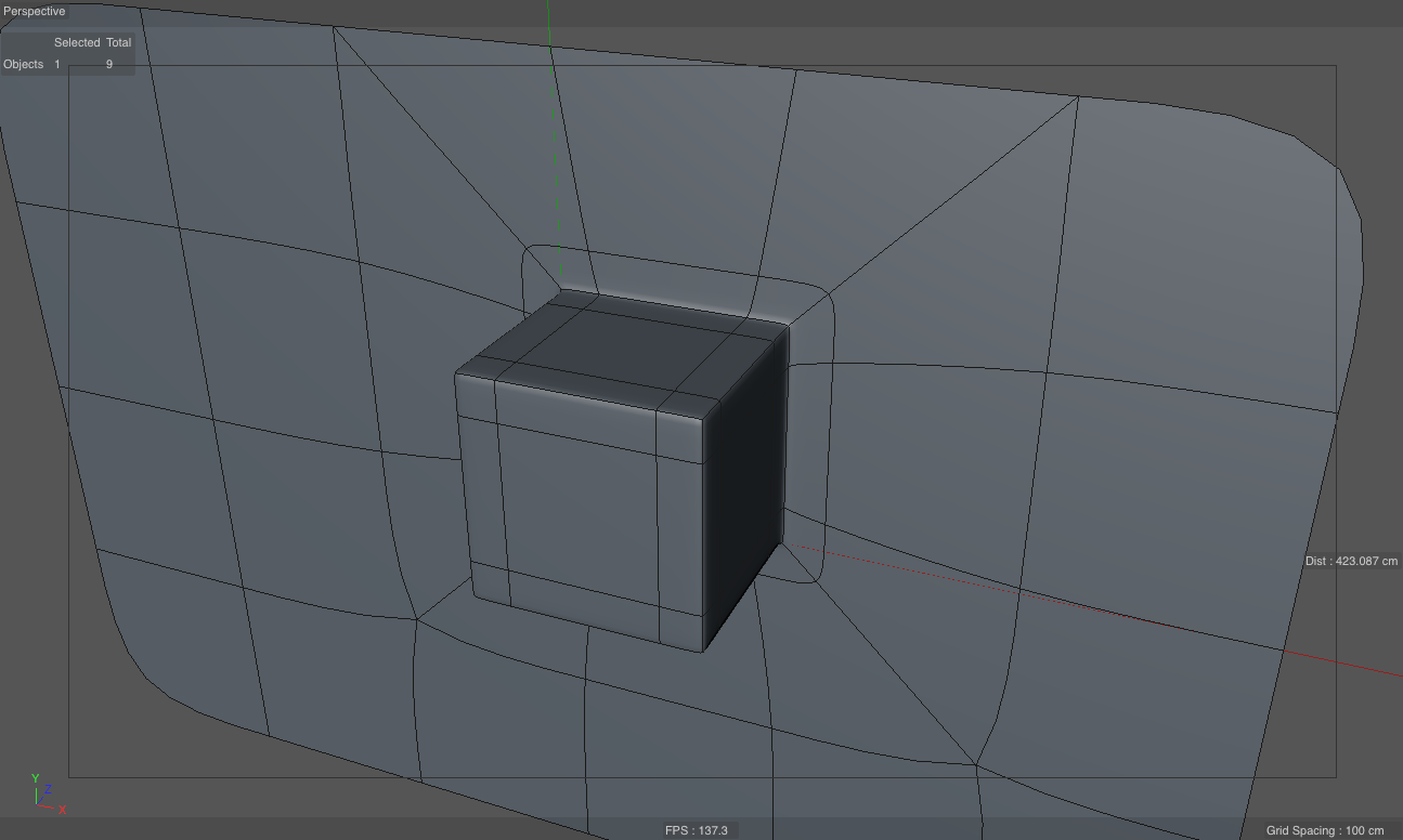 Weird shading issue at the corners of an extruded square after applying ...